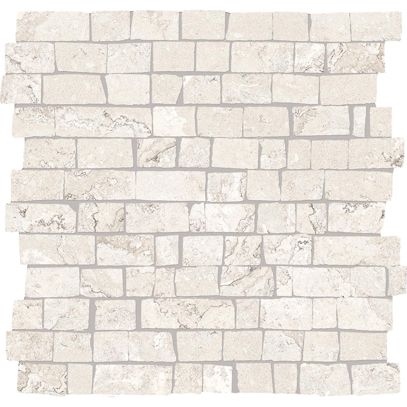Provenza Unique Bourgogne Variee Blanc Mosaik Petite Mure Natural (R10) 30x30 cm