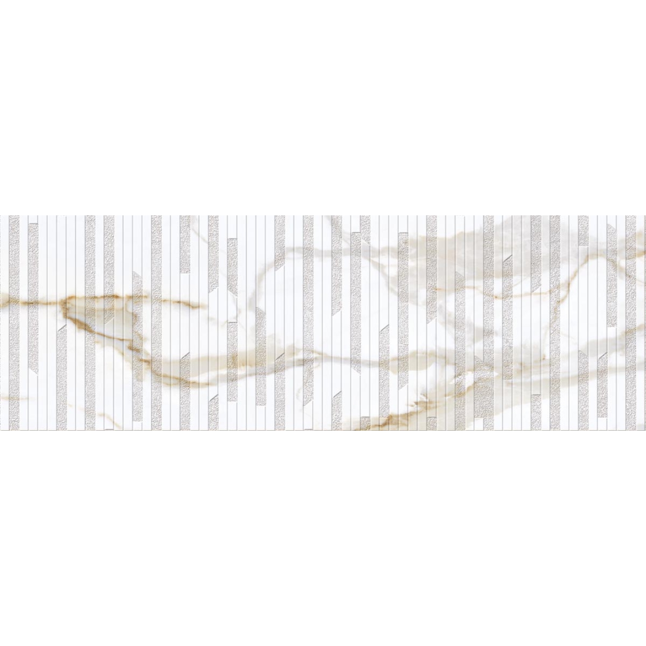 Keraben Idyllic Wandfliese Calacatta Concept Gold Vecchio 40x120 cm