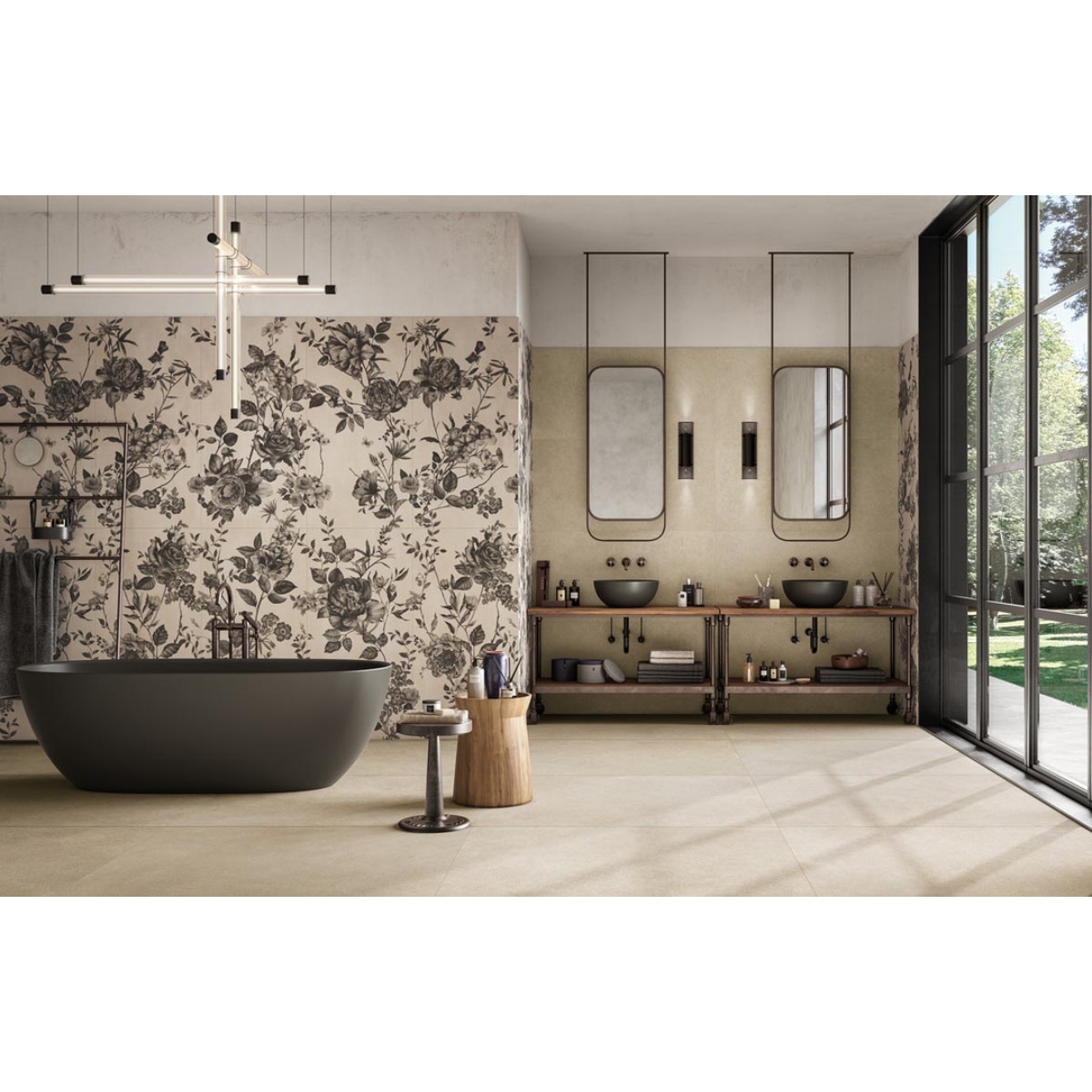 Mirage ReConcrete Caribbean RO 02 NAT Boden- und Wandfliese 60x120 cm