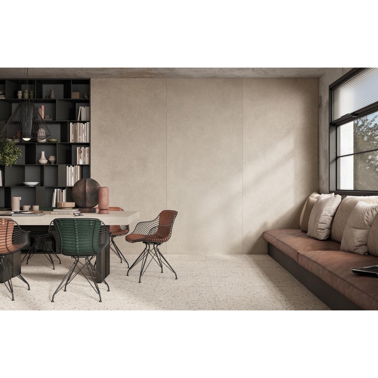 Mirage ReConcrete Terrazzo Rice RO 11 PT Boden- und Wandfliese 60x60 cm