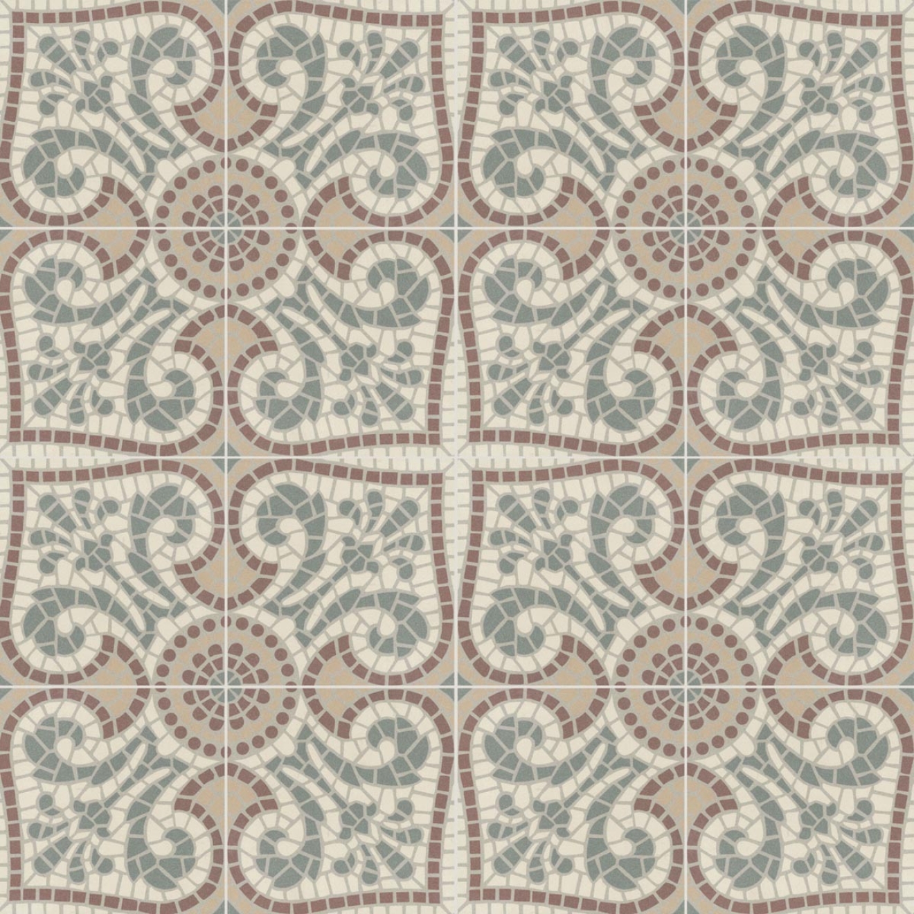 Revoir Paris Bel Histoire Achilles matt Wand/Bodenfliese 15x15 cm