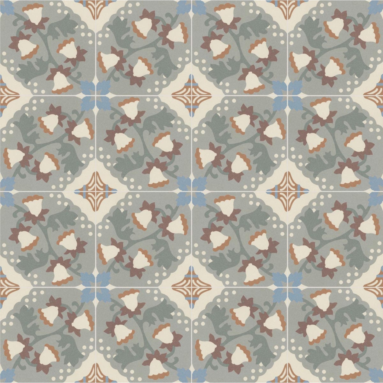 Revoir Paris Bel Histoire Rosa matt Wand/Bodenfliese 15x15 cm