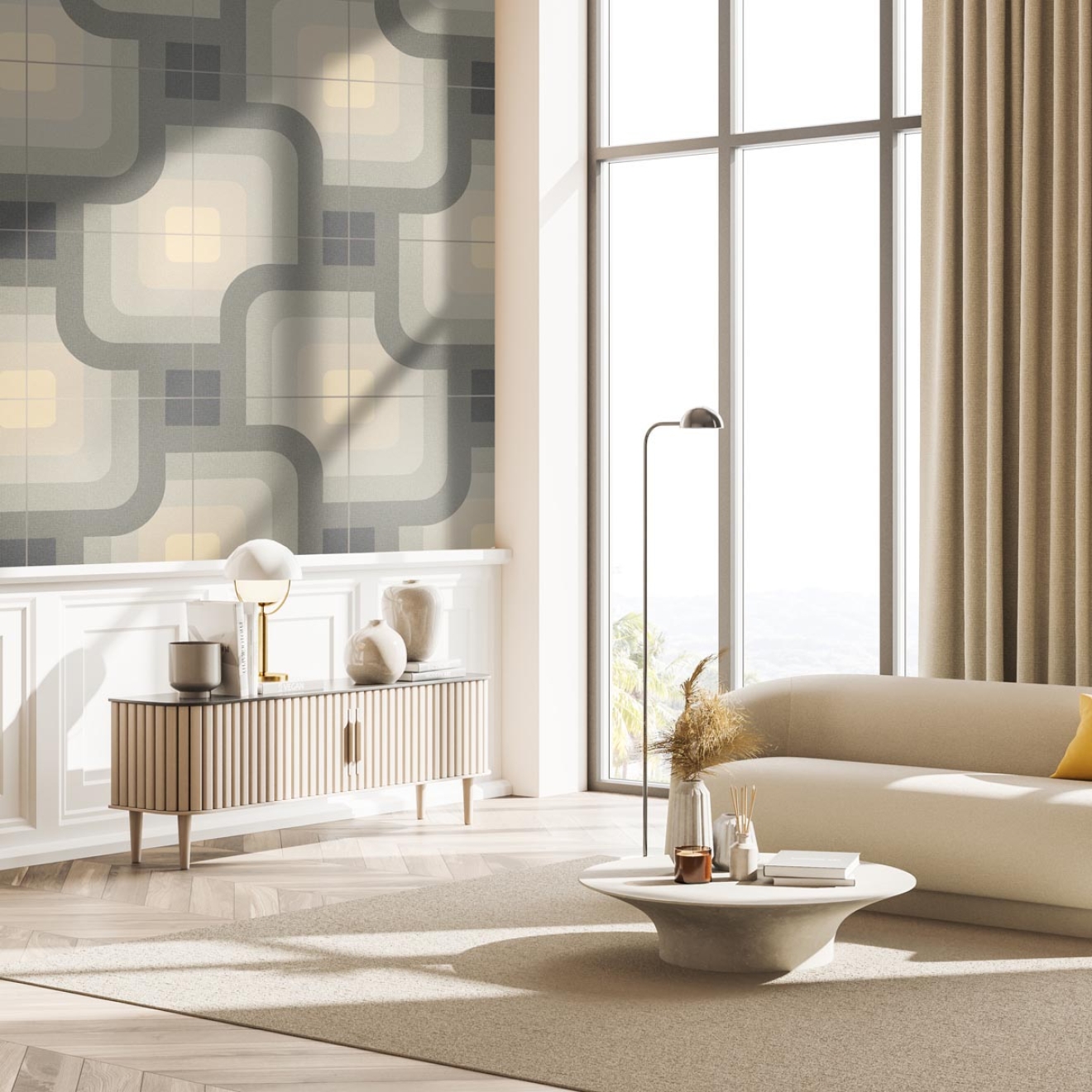 Revoir Paris Si-Bel Dre matt Wand/Bodenfliese 59,3x59,3 cm