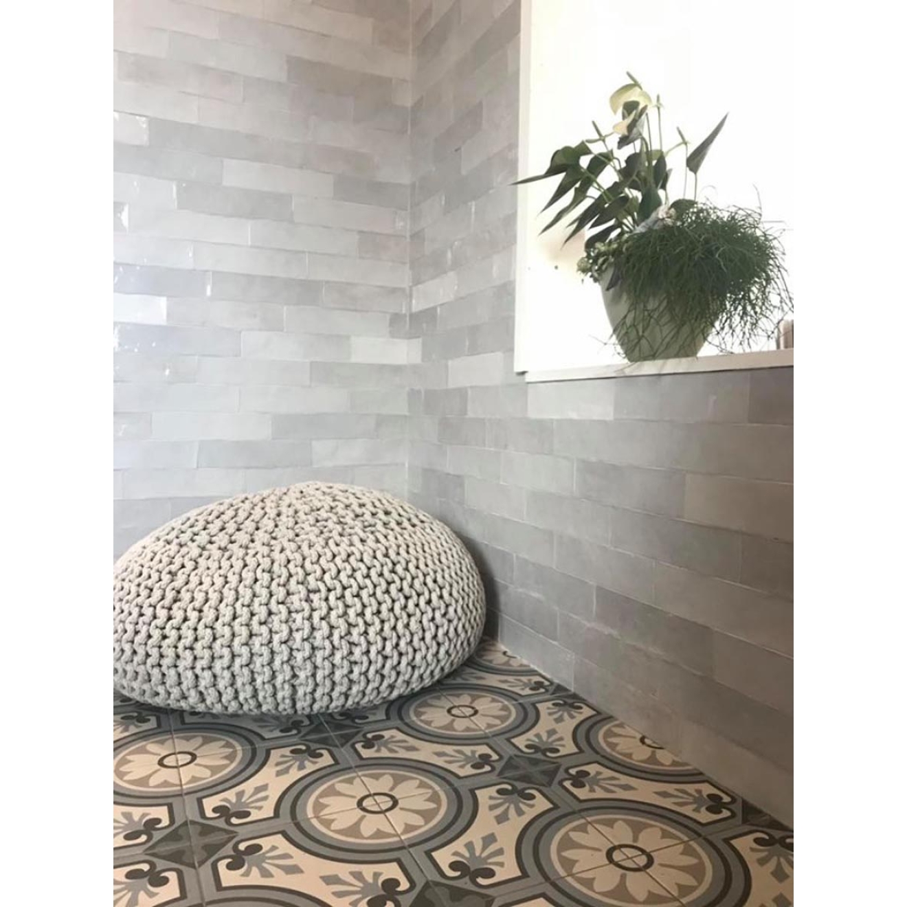 Revoir Paris La Madeleine Esmee matt Wand/Bodenfliese 20x20 cm