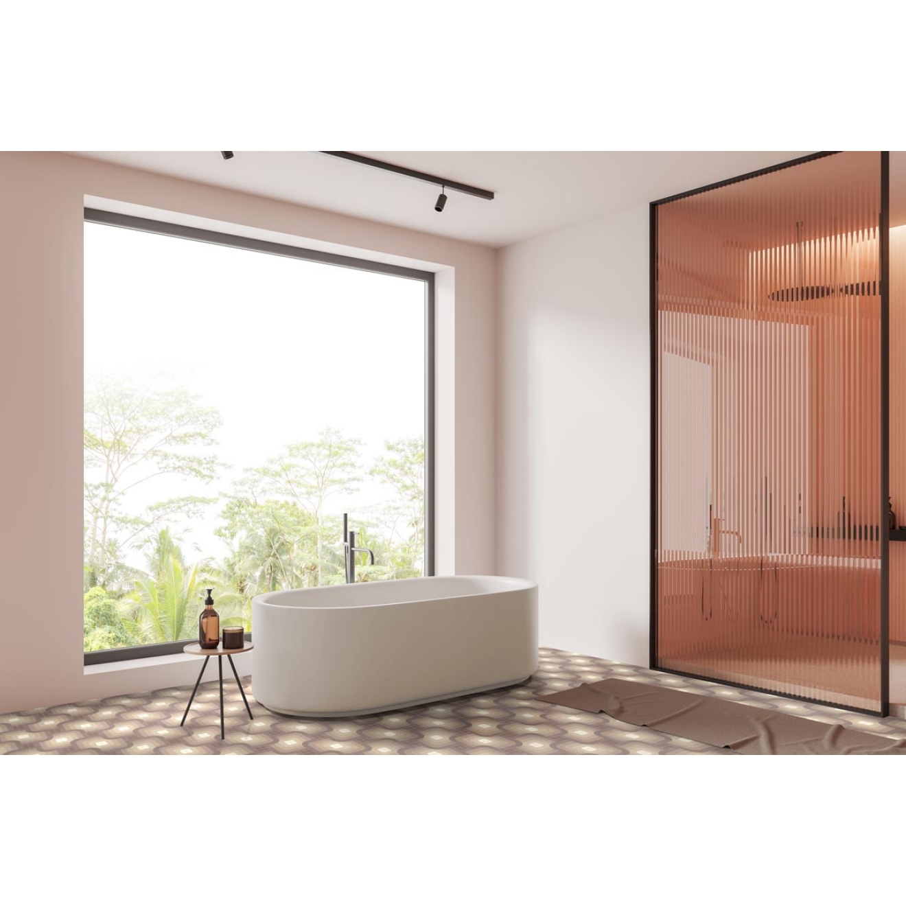 Revoir Paris Si-Bel Lotus matt Wand/Bodenfliese 15x15 cm