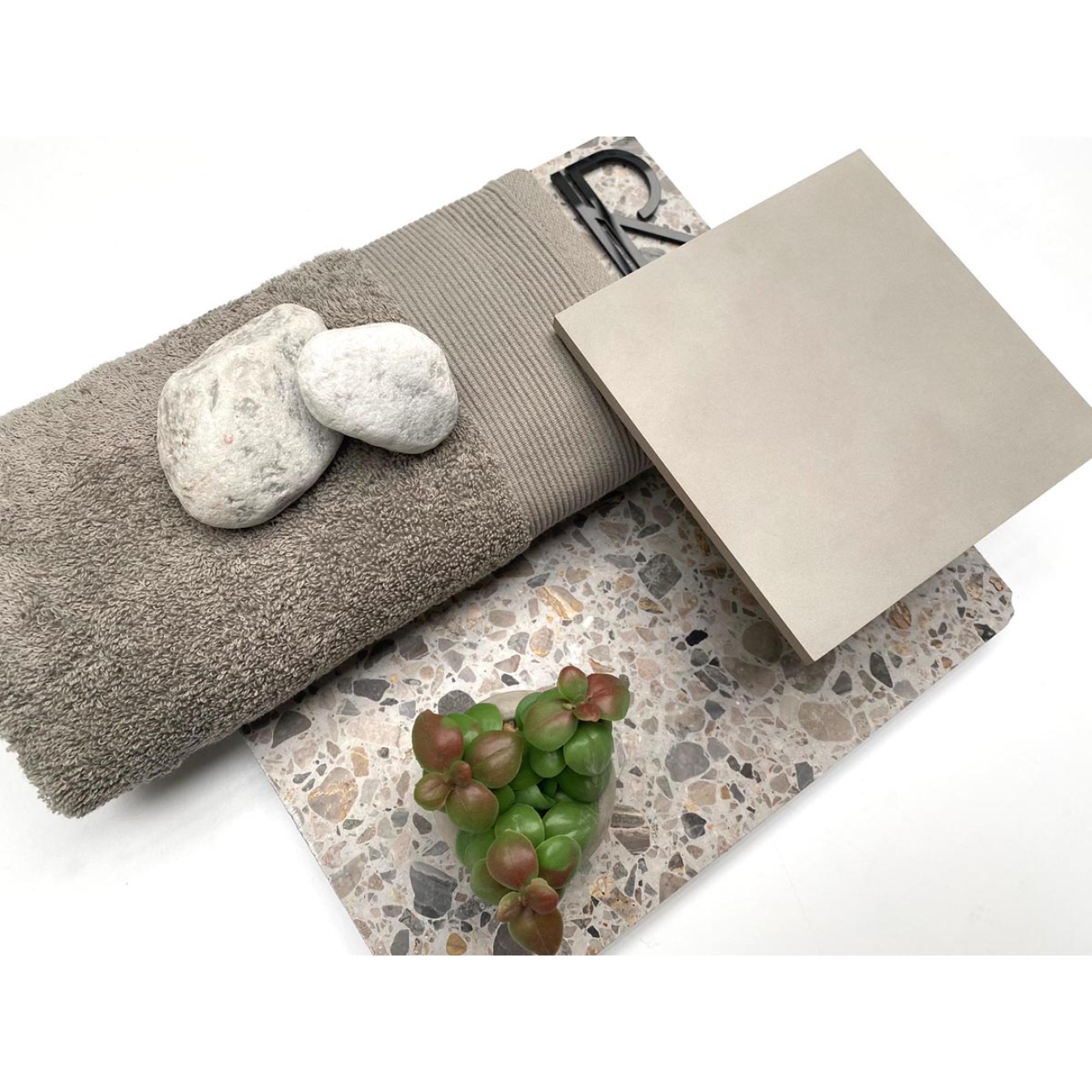 Revoir Paris Bel Histoire Grege Uni matt Wand/Bodenfliese 15x15 cm