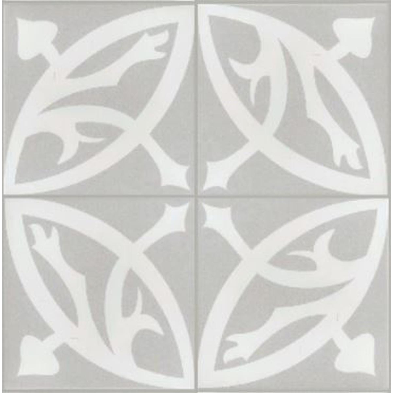 Revoir Paris La Madeleine Zelie Gris matt Wand/Bodenfliese 20x20 cm