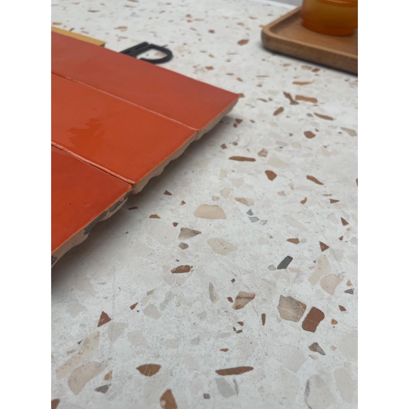 Revoir Paris Re-Bel Caramel matt Boden- und Wandfliese 100x100 cm