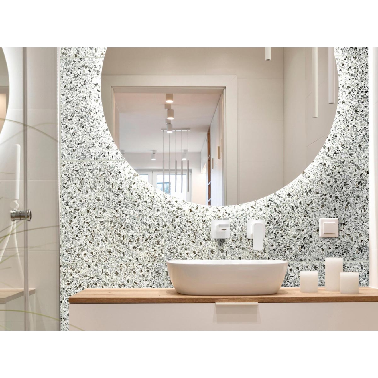 Revoir Paris Re-Bel Vert matt Boden- und Wandfliese 60x60 cm