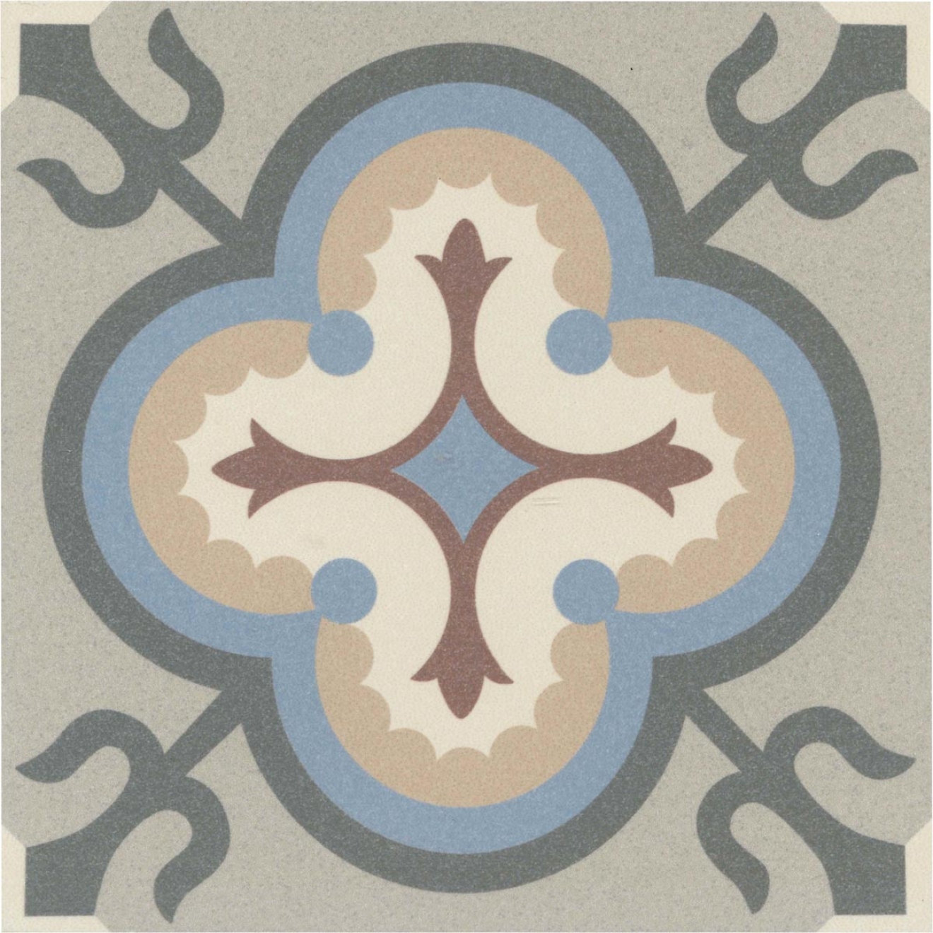 Revoir Paris Bel Histoire Lucien matt Wand/Bodenfliese 15x15 cm