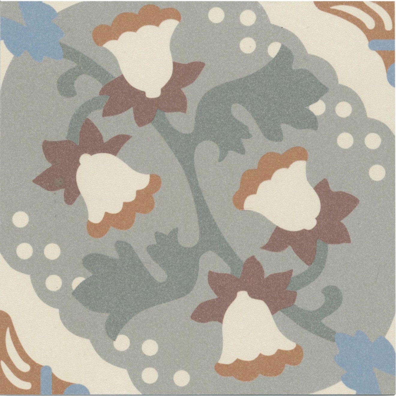 Revoir Paris Bel Histoire Rosa matt Wand/Bodenfliese 15x15 cm