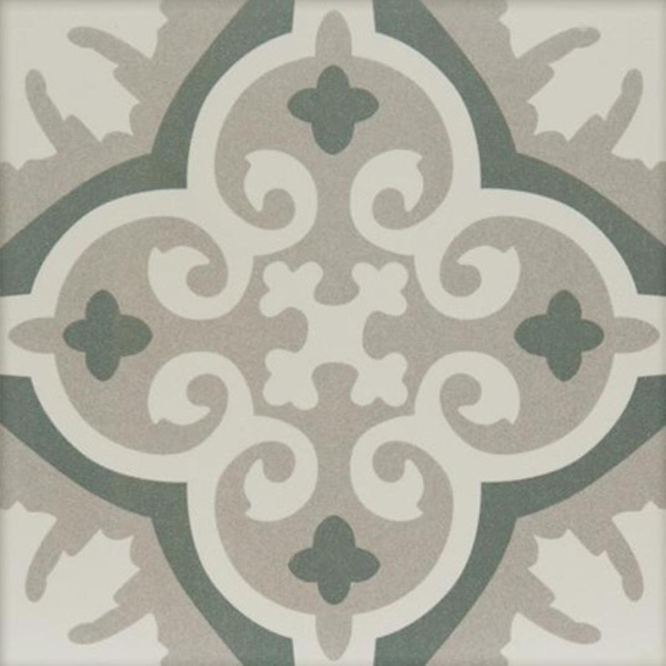 Revoir Paris La Madeleine Ancelina matt Wand/Bodenfliese 20x20 cm