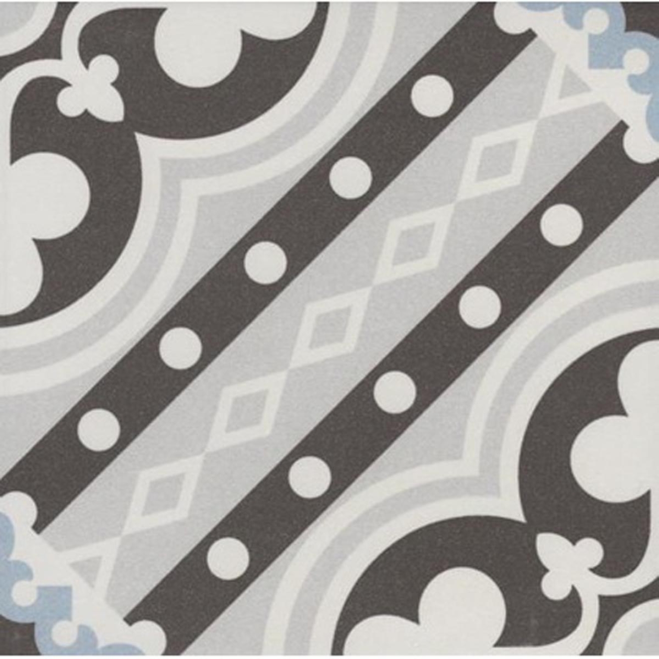 Revoir Paris La Madeleine Edith matt Wand/Bodenfliese 20x20 cm