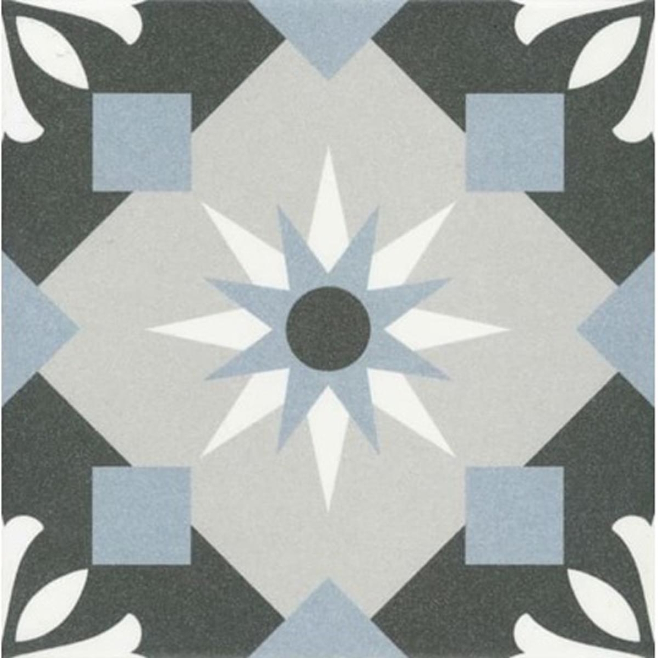 Revoir Paris La Madeleine Henri matt Wand/Bodenfliese 20x20 cm