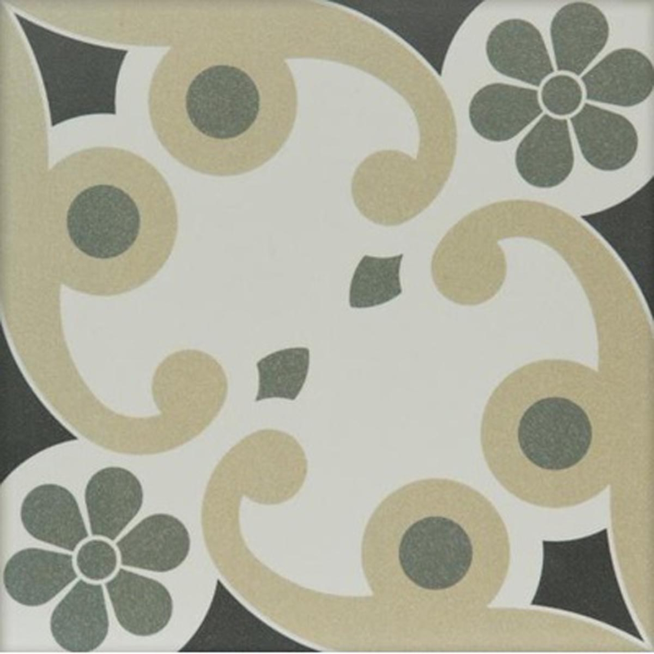 Revoir Paris La Madeleine Jenette matt Wand/Bodenfliese 20x20 cm