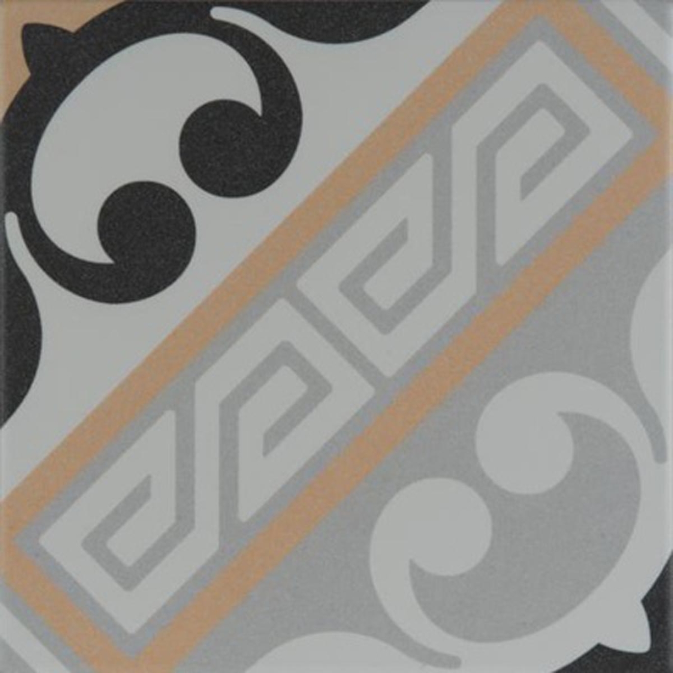 Revoir Paris La Madeleine Juliette Marron matt Wand/Bodenfl. 20x20 cm