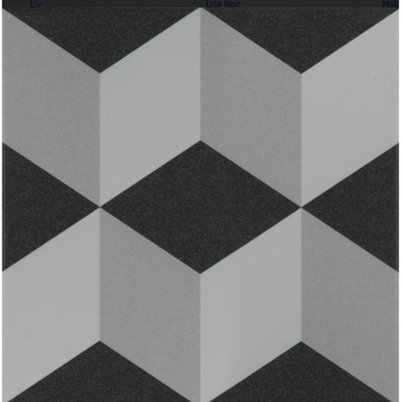 Revoir Paris La Madeleine Victor matt Wand/Bodenfliese 20x20 cm