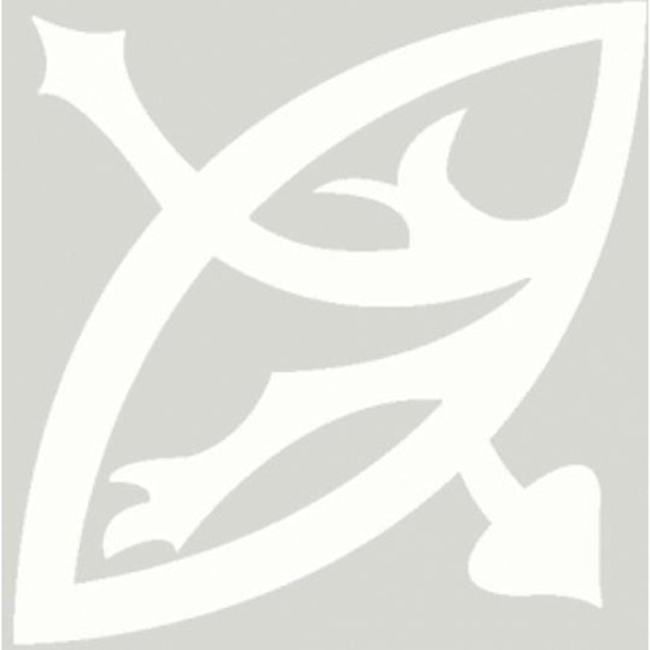 Revoir Paris La Madeleine Zelie Gris matt Wand/Bodenfliese 20x20 cm