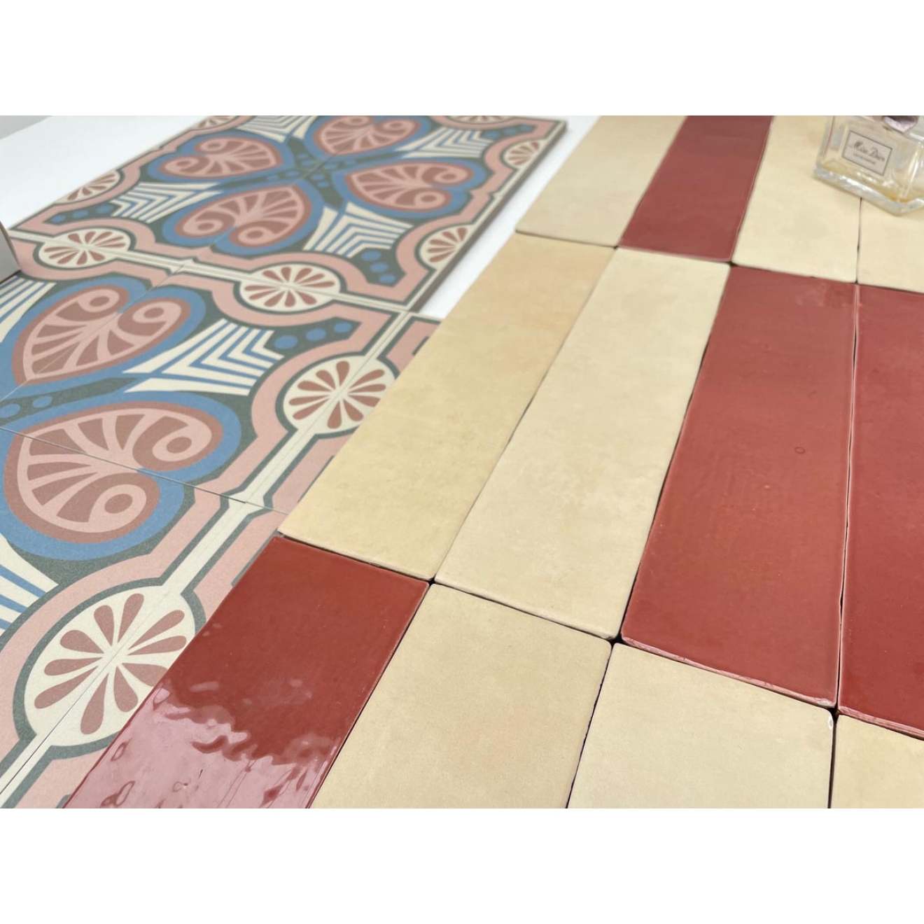 Revoir Paris Studio Camargue matt Wandfliese 6,2x25 cm