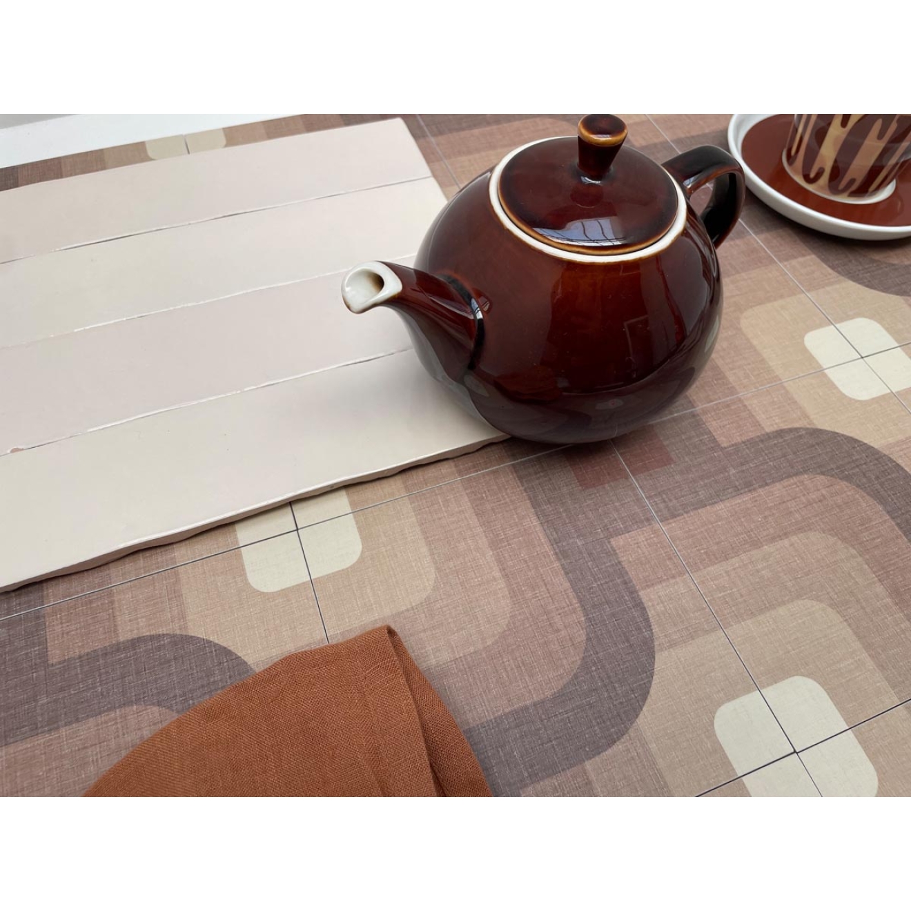 Revoir Paris Studio Creme glänzend Wandfliese 6,2x25 cm