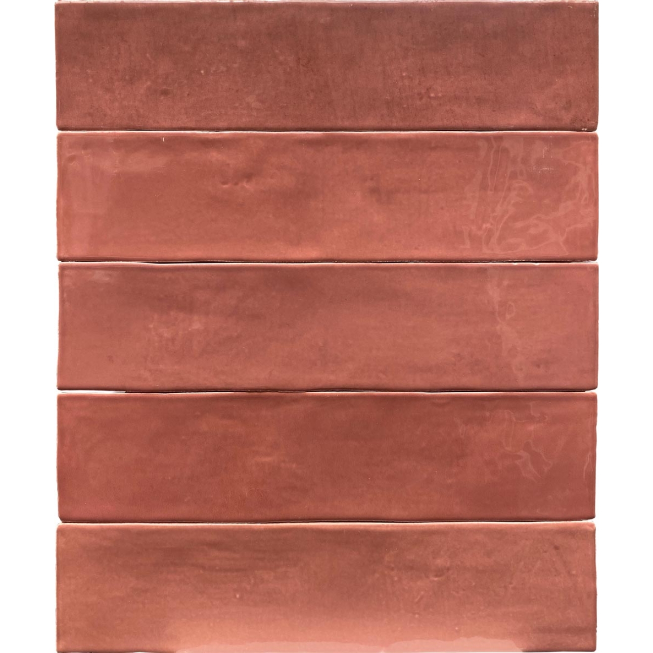 Revoir Paris Studio Rose D Antan glänzend Wandfliese 6,2x25 cm