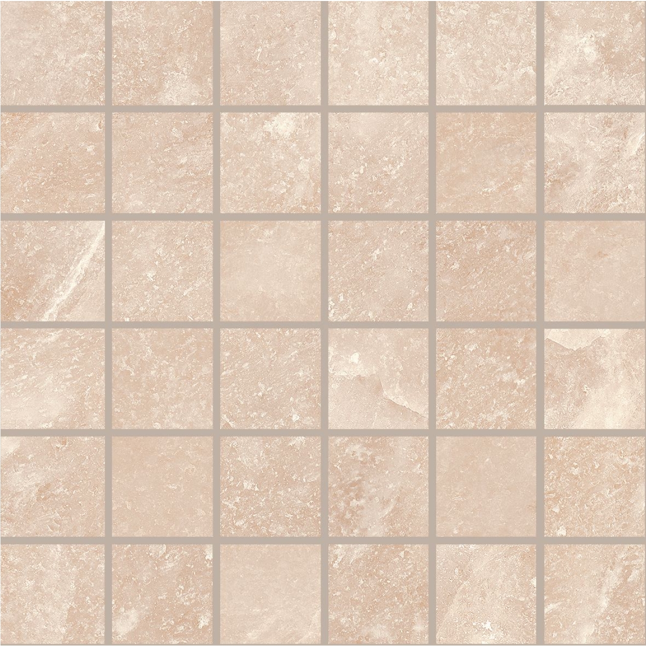 Provenza Saltstone Mosaik 5x5 Pink Halite glänzend Matte 30x30 cm