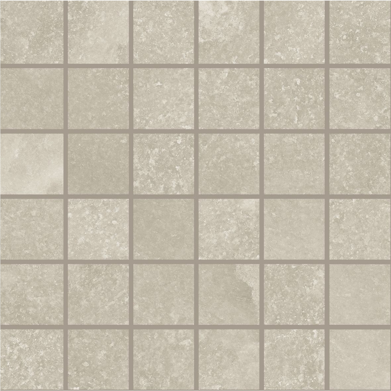 Provenza Saltstone Mosaik 5x5 Grey Ash glänzend Matte 30x30 cm