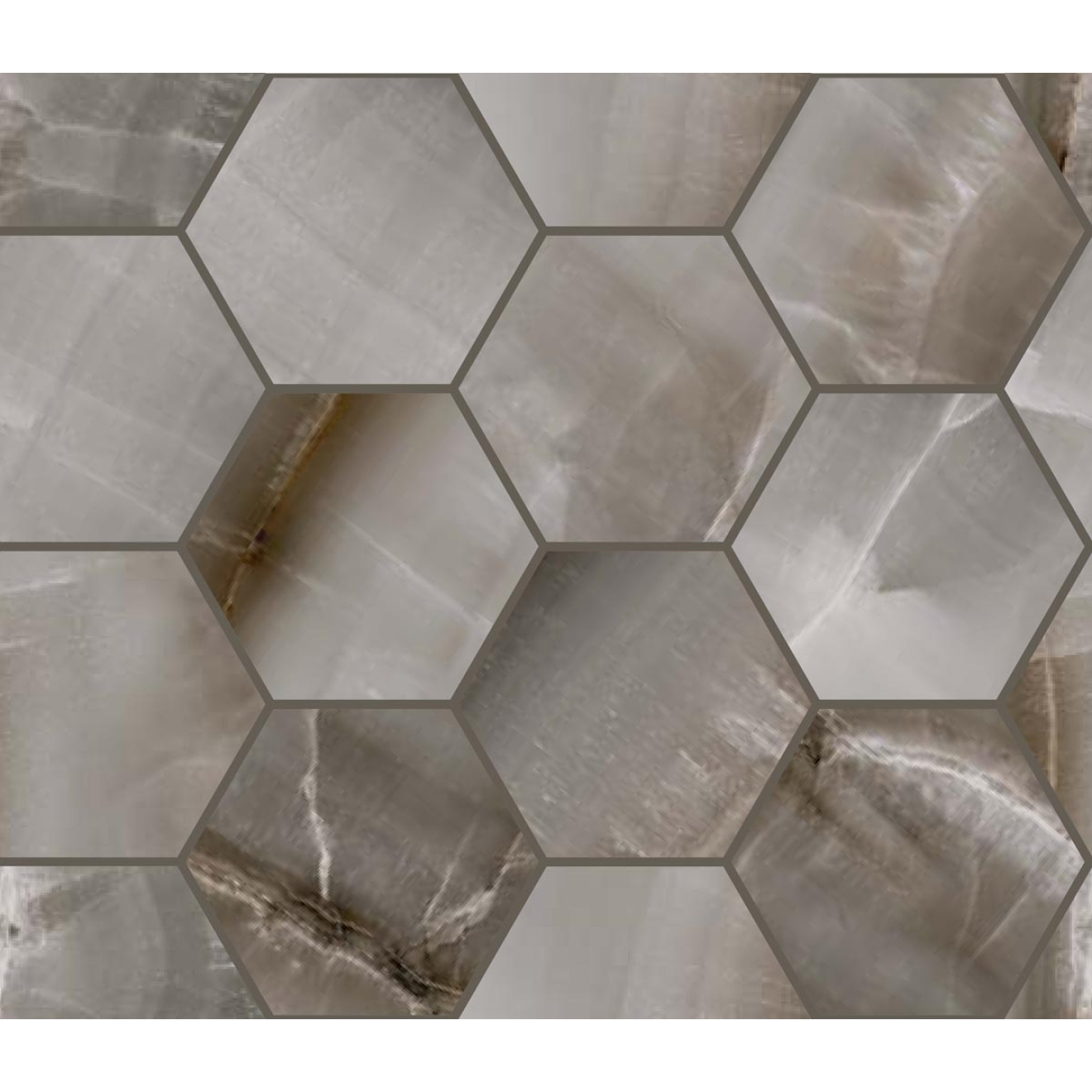 Mosaik Sant Agostino Akoya in der Farbe Ocean