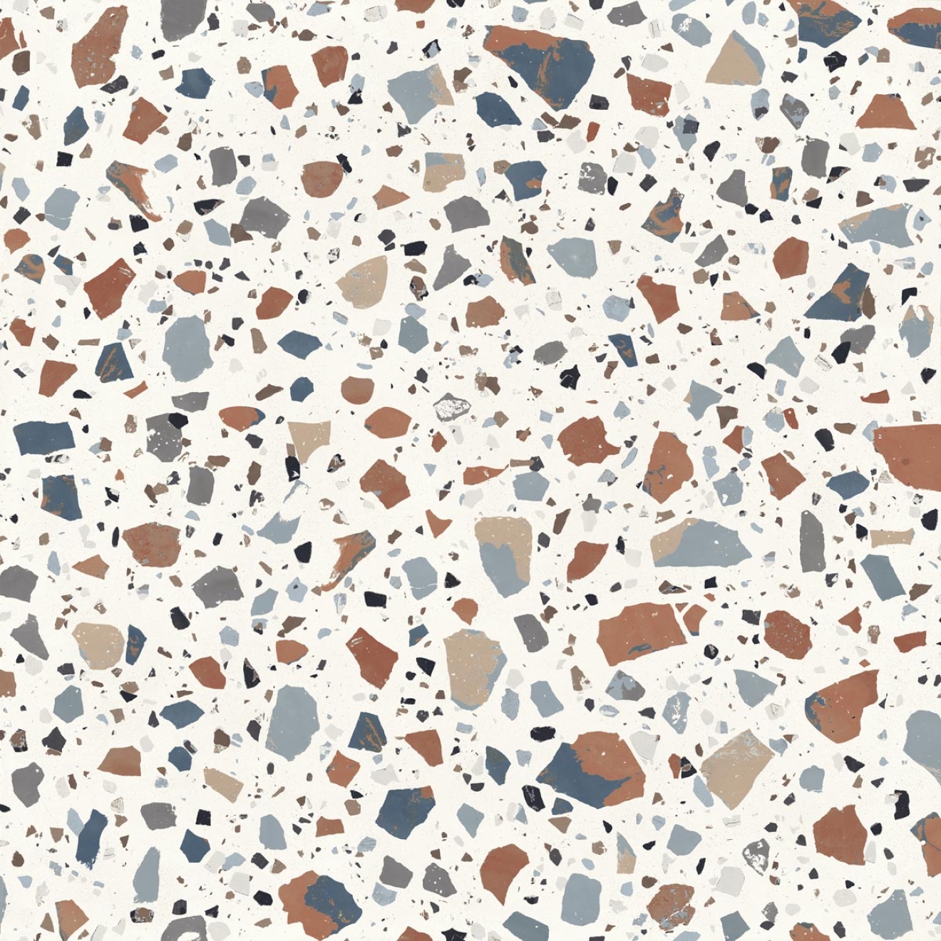 Fliese Sant Agostino Deconcrete in der Farbe De-Maxi Deco White