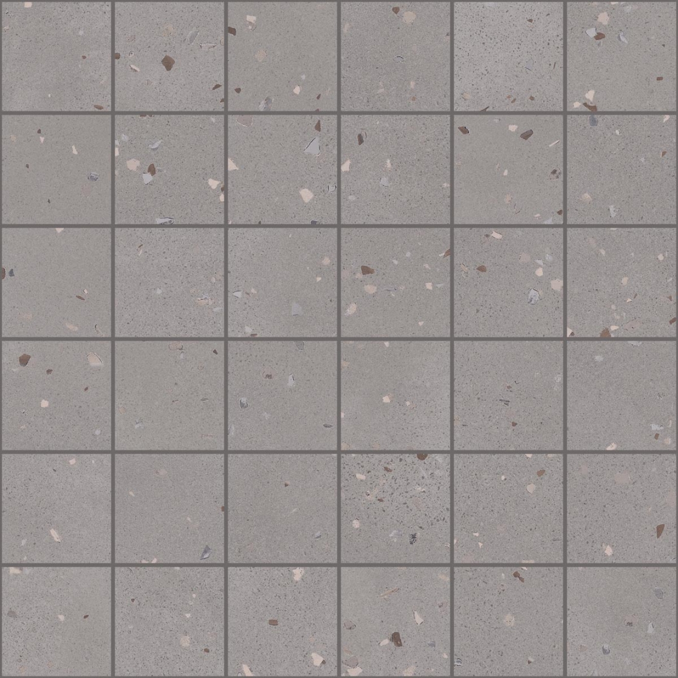 Mosaik Sant Agostino Deconcrete in der Farbe De-Micro Grey