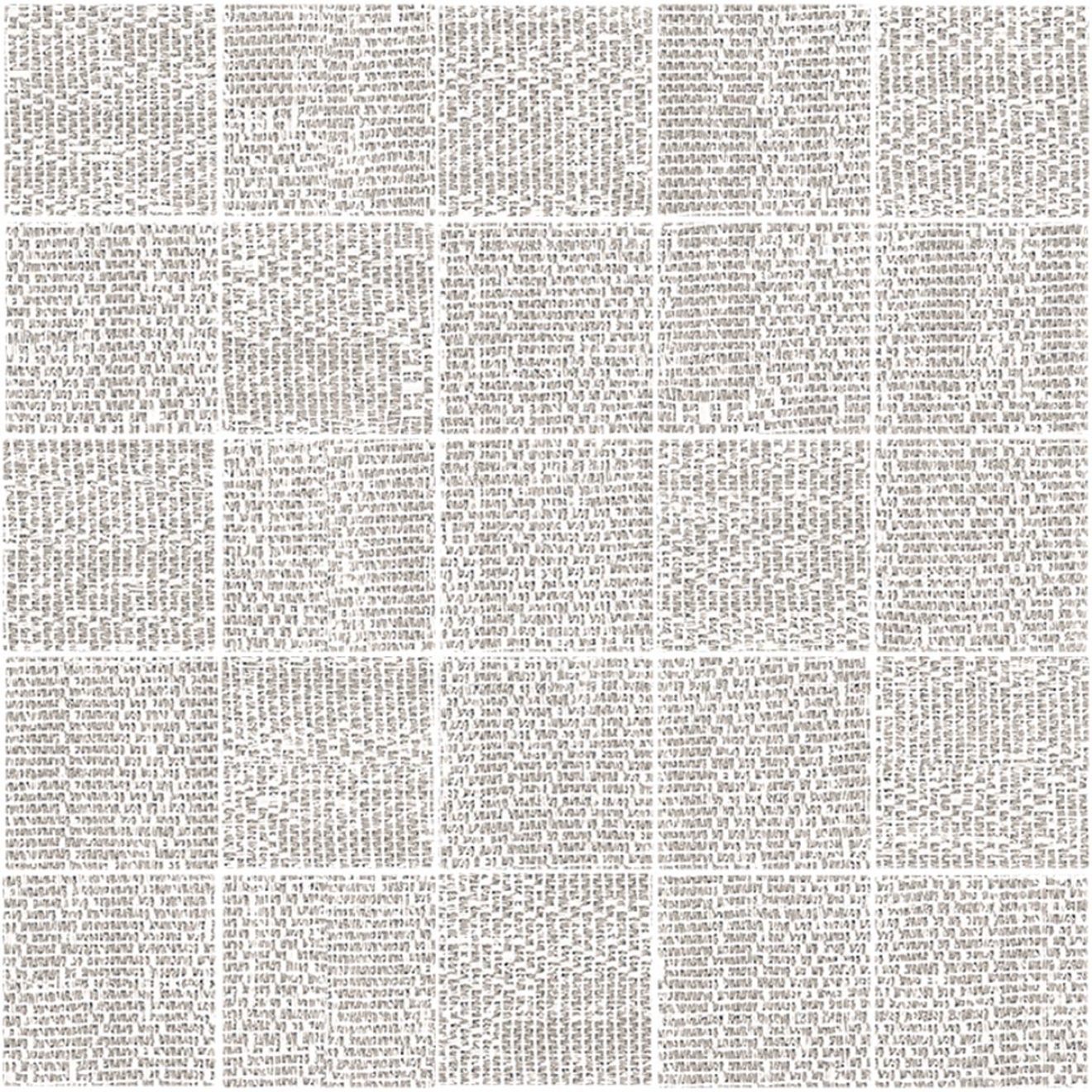 Mosaik Sant Agostino Digitalart in der Farbe White