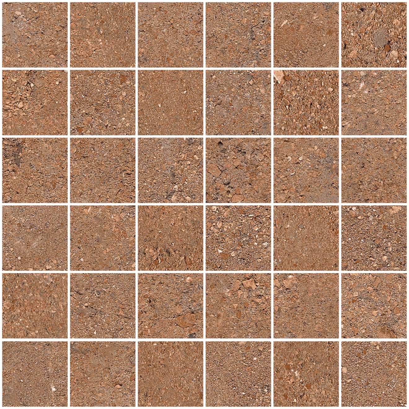 Mosaik Sant Agostino Duo in der Farbe Back Cotto