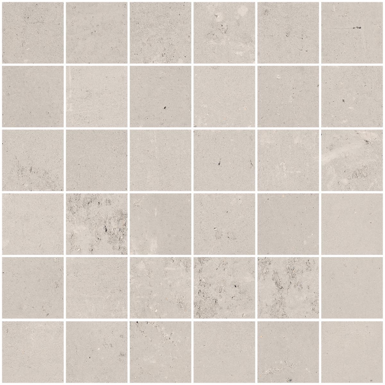 Mosaik Sant Agostino Duo in der Farbe Front Cement