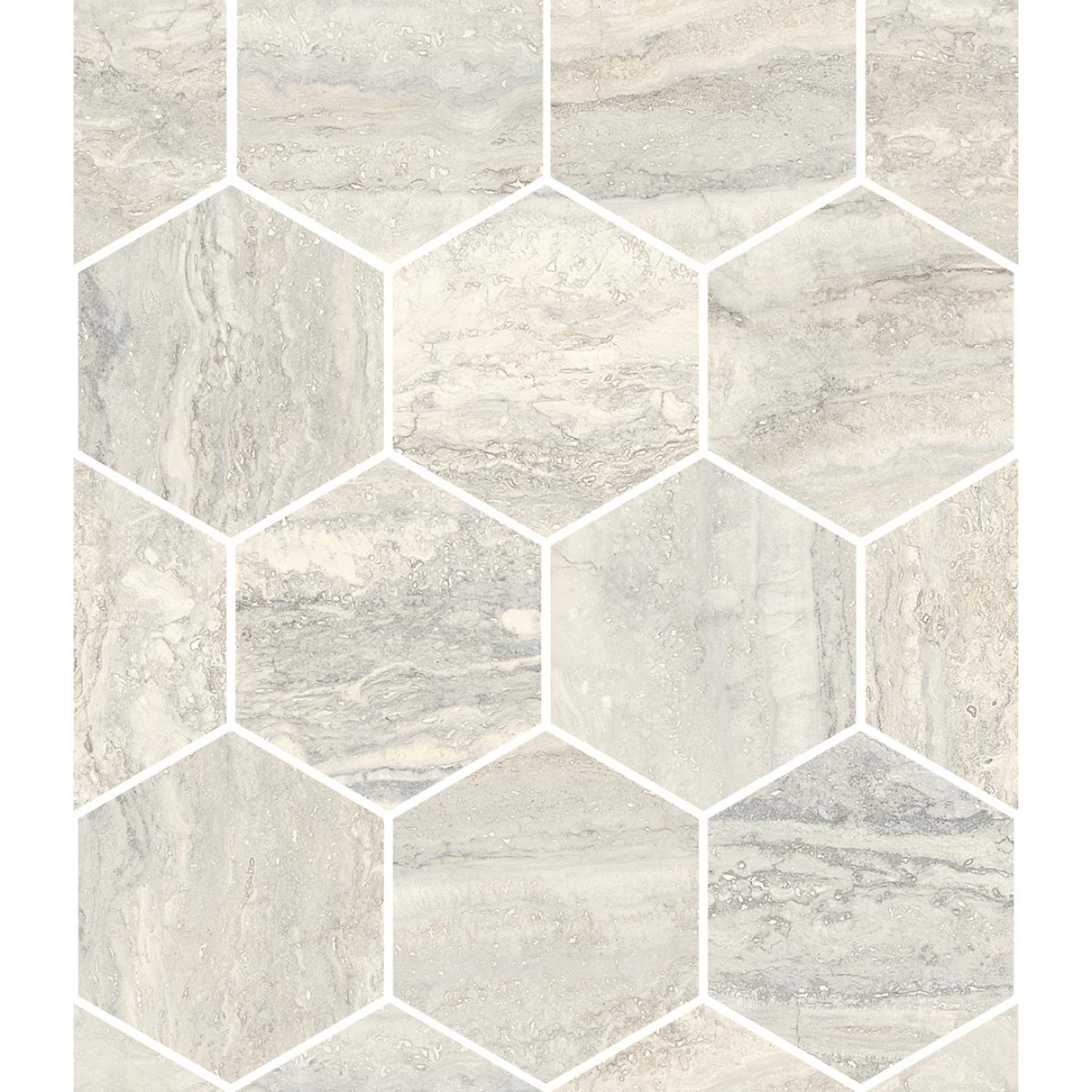 Mosaik Sant Agostino Invictus in der Farbe Pearl