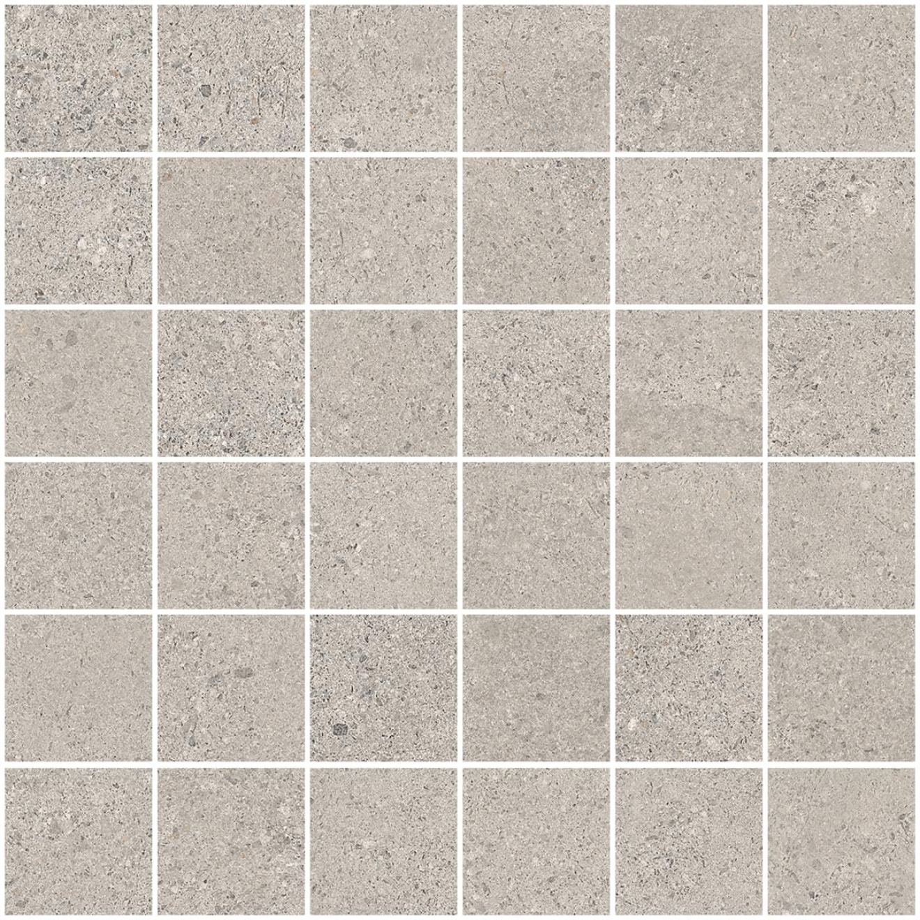 Mosaik Sant Agostino Logico in der Farbe Cement