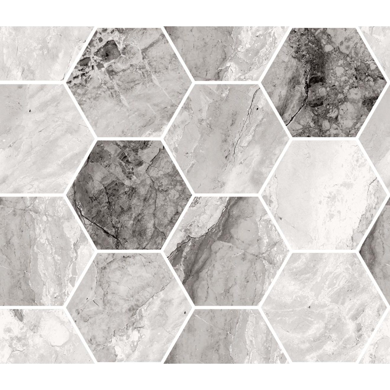 Mosaik Sant Agostino Mystic in der Farbe Dark