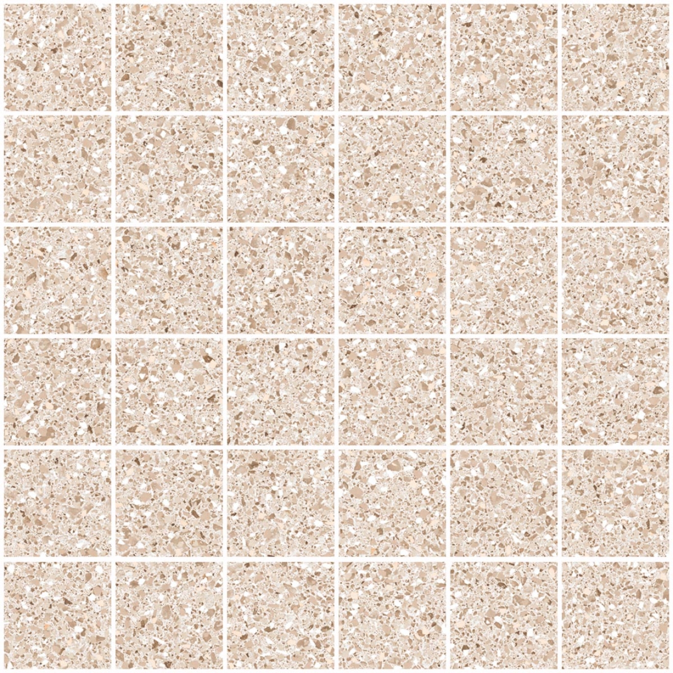 Mosaik Sant Agostino Newdeco in der Farbe Sand