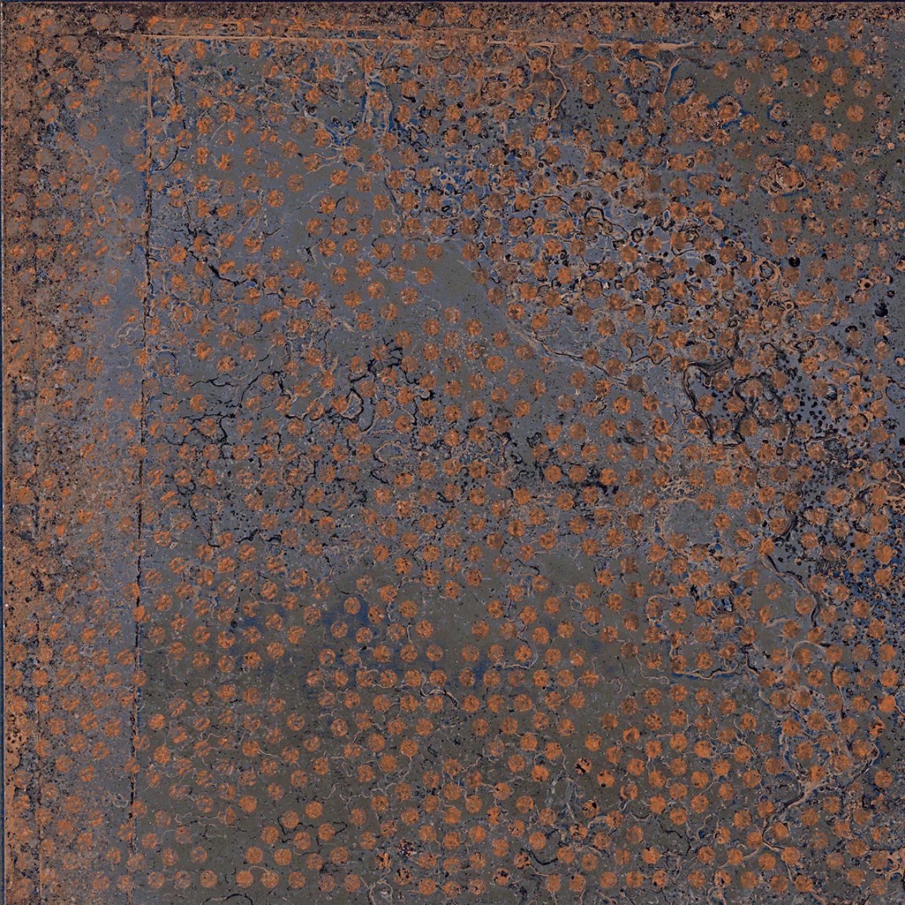 Fliese Sant Agostino Oxidart in der Farbe Patchwork Dark