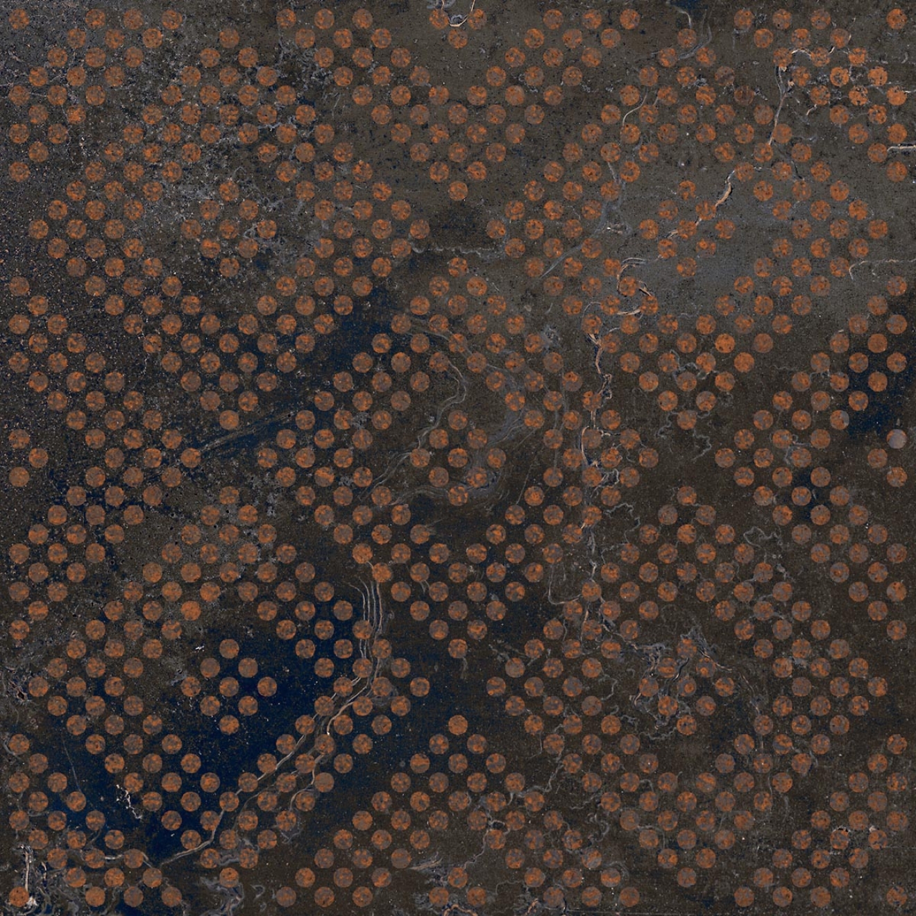 Fliese Sant Agostino Oxidart in der Farbe Patchwork Dark