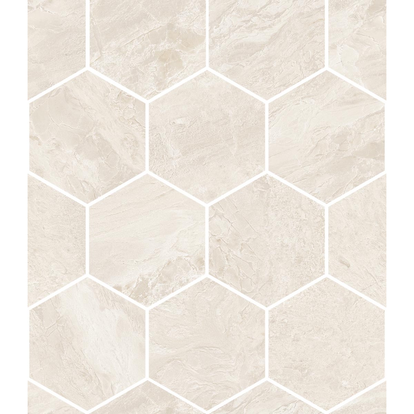 Mosaik Sant Agostino Paradiso in der Farbe Beige