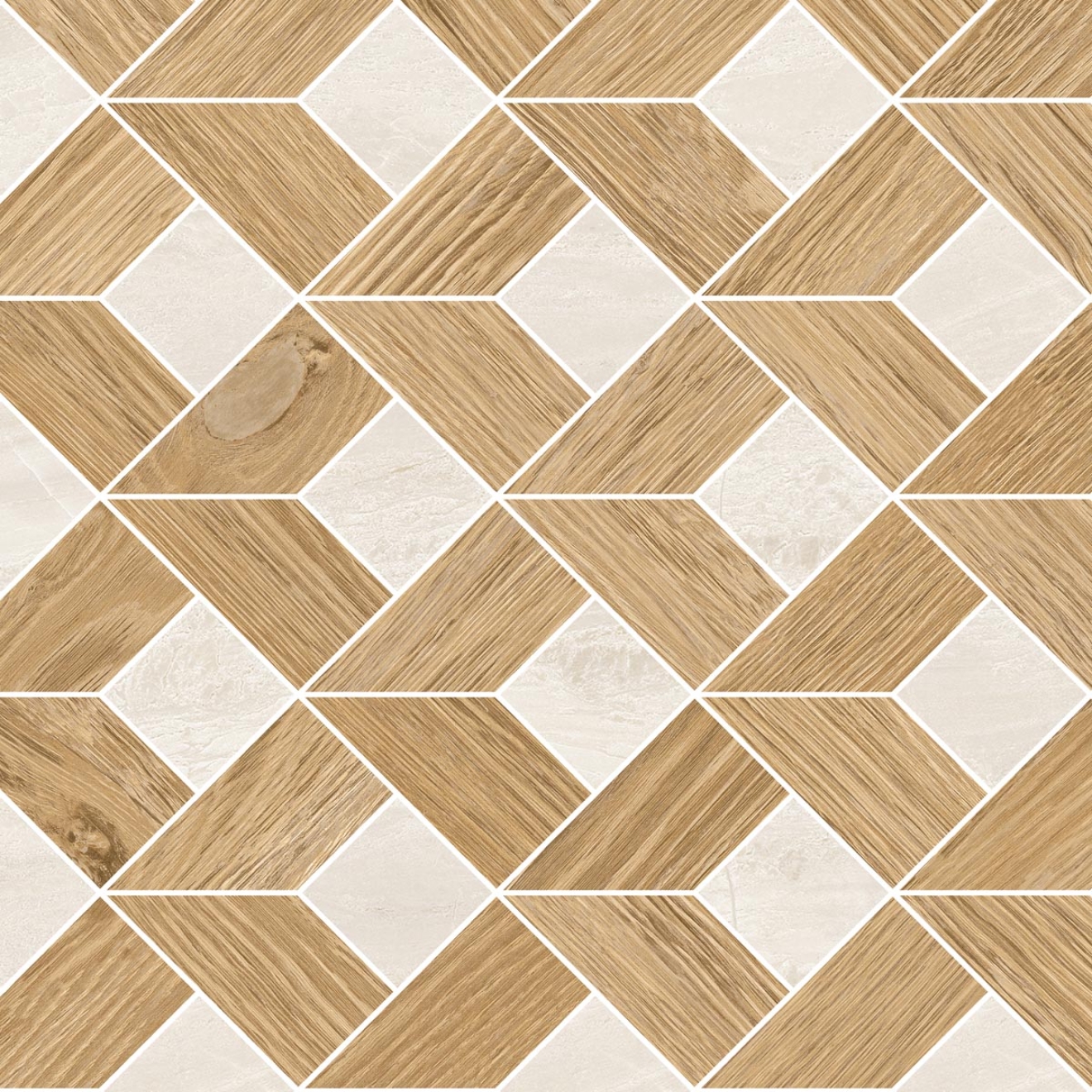 Mosaik Sant Agostino Paradiso in der Farbe Beige