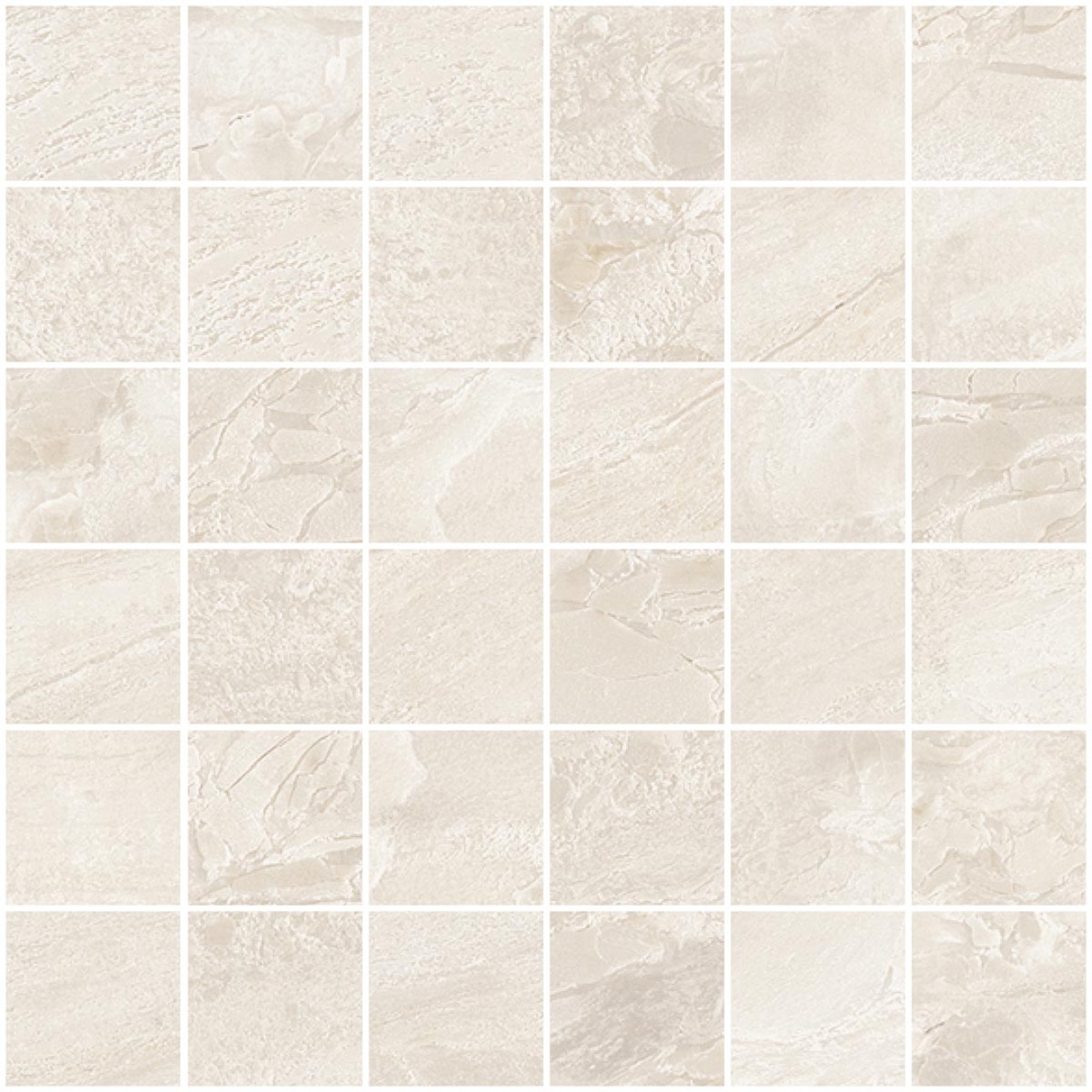 Mosaik Sant Agostino Paradiso in der Farbe Beige