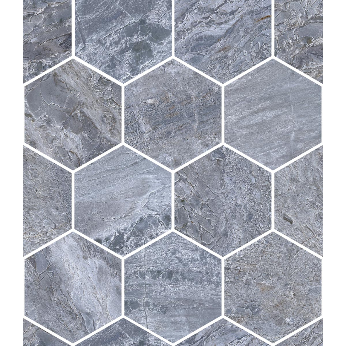 Mosaik Sant Agostino Paradiso in der Farbe Navy