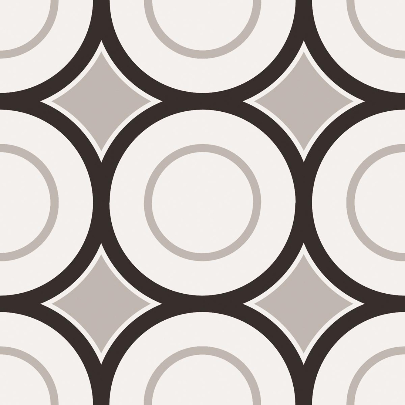 Fliese Sant Agostino Patchwork in der Farbe B&W Mix