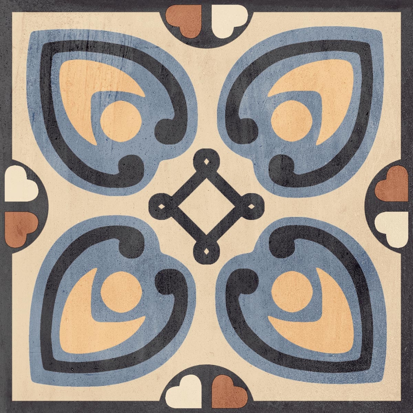 Fliese Sant Agostino Patchwork in der Farbe Colors 2