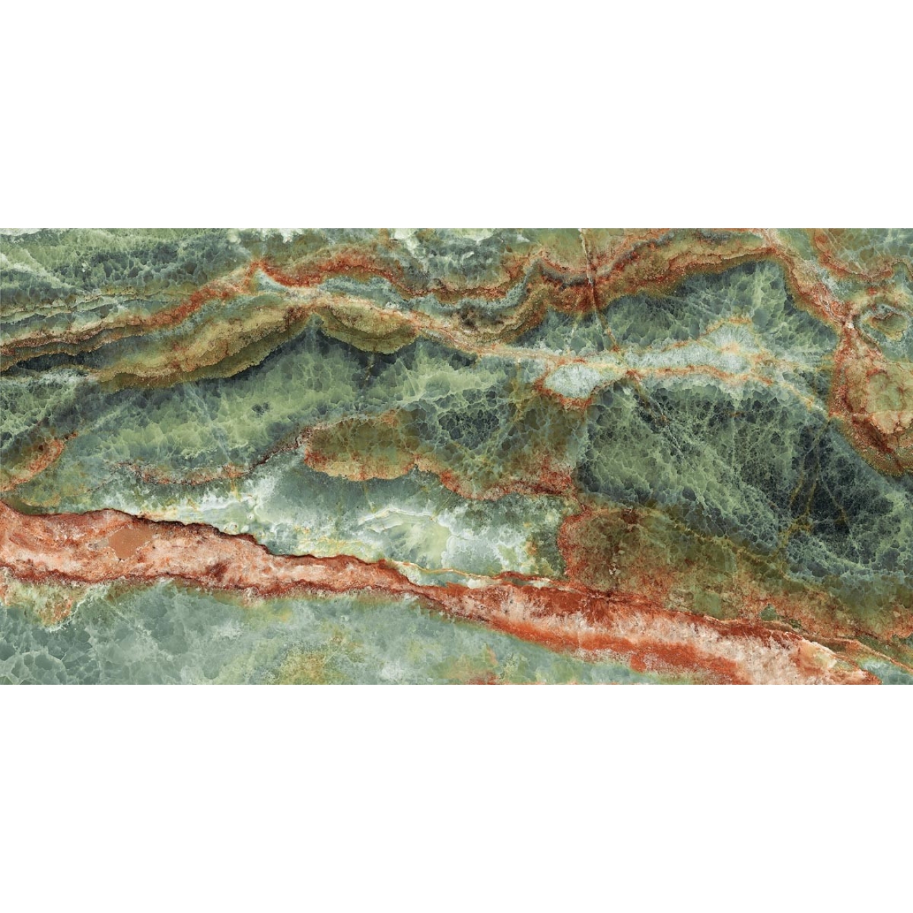 Fliese Sant Agostino Star in der Farbe Onyx Emerald