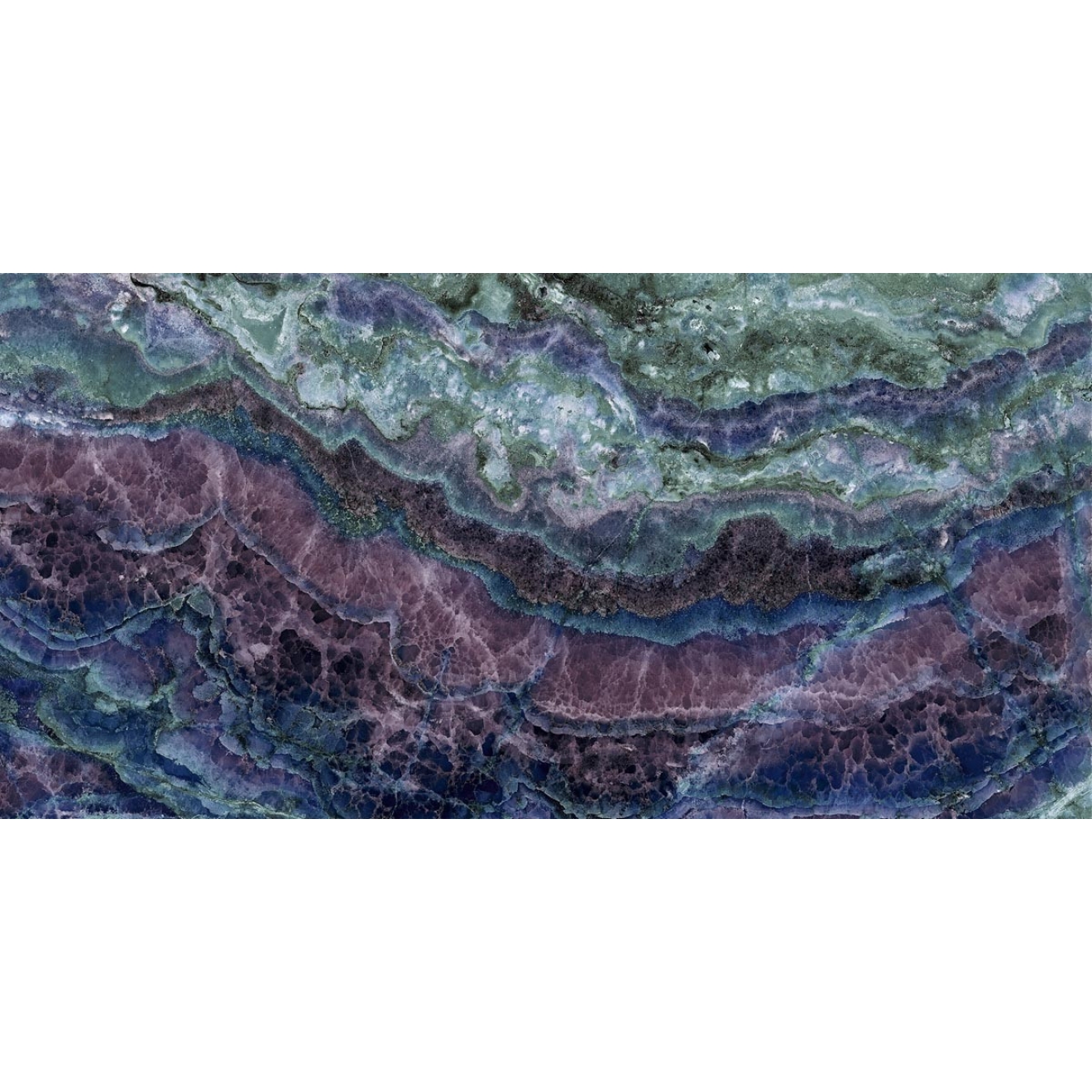 Fliese Sant Agostino Star in der Farbe Onyx Purple 