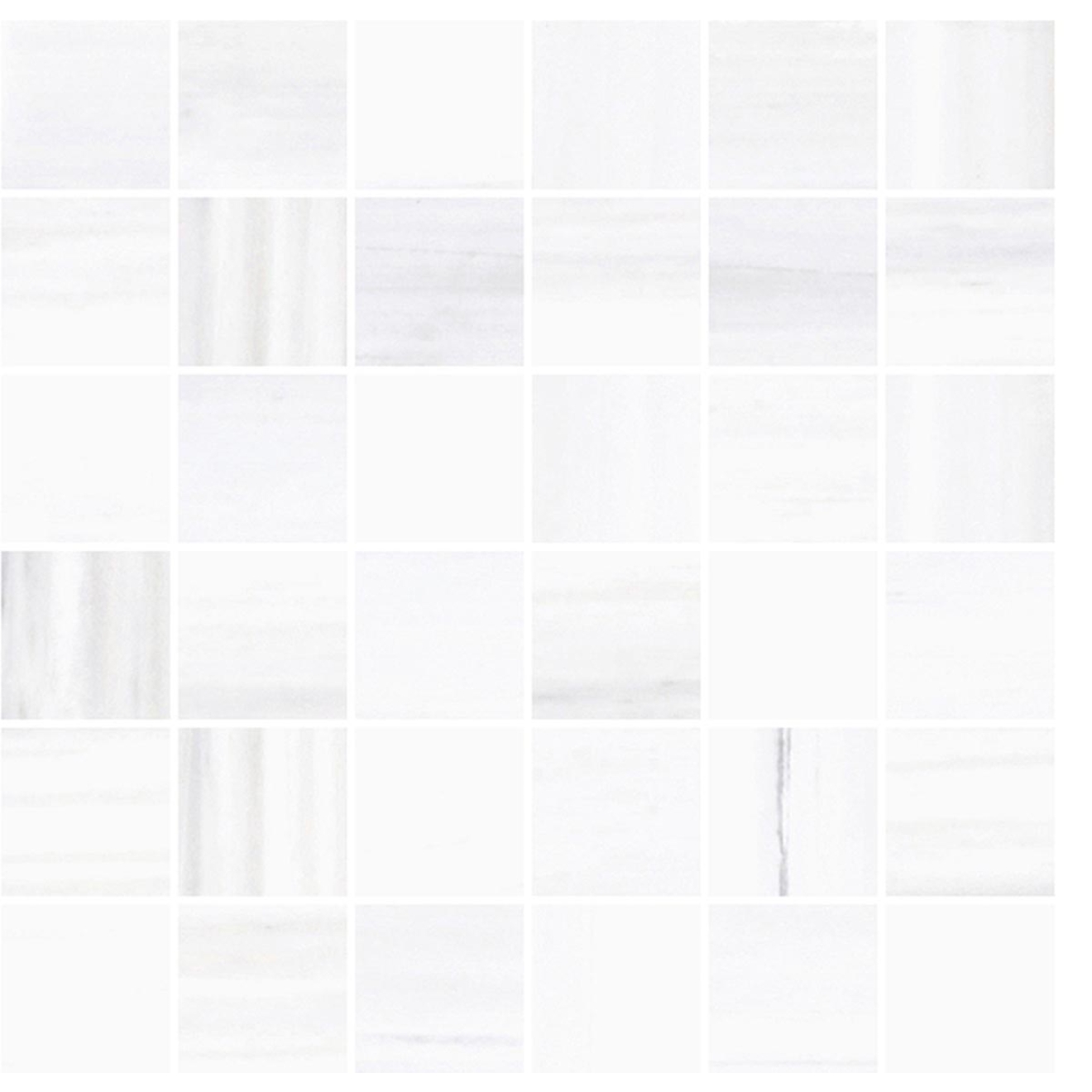 Mosaik Sant Agostino Themar in der Farbe Bianco Lasa