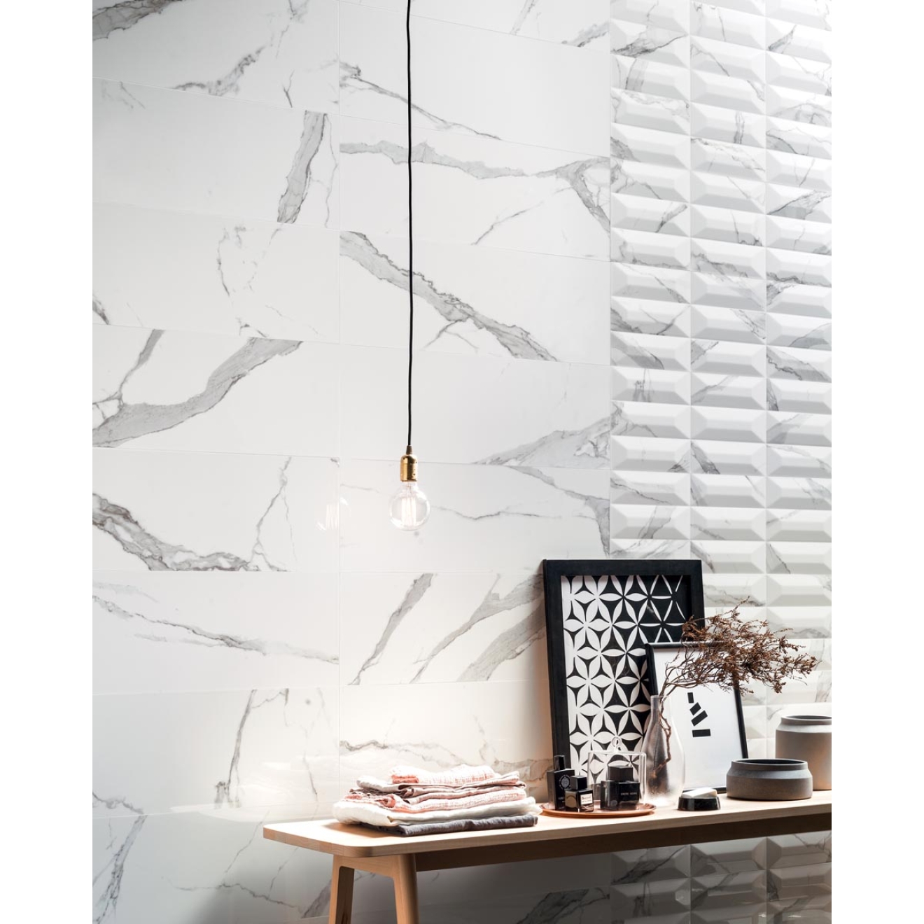 Sant Agostino Themar Venato Gold Naturale Boden- und Wandfliese 60x60 cm