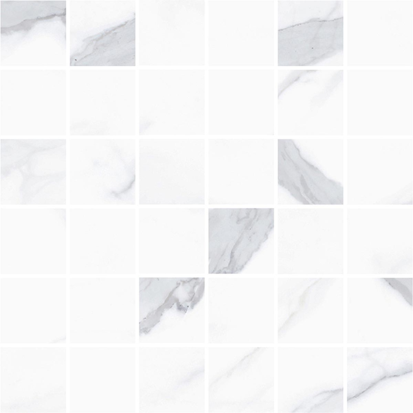 Mosaik Sant Agostino Themar in der Farbe Statuario Venato